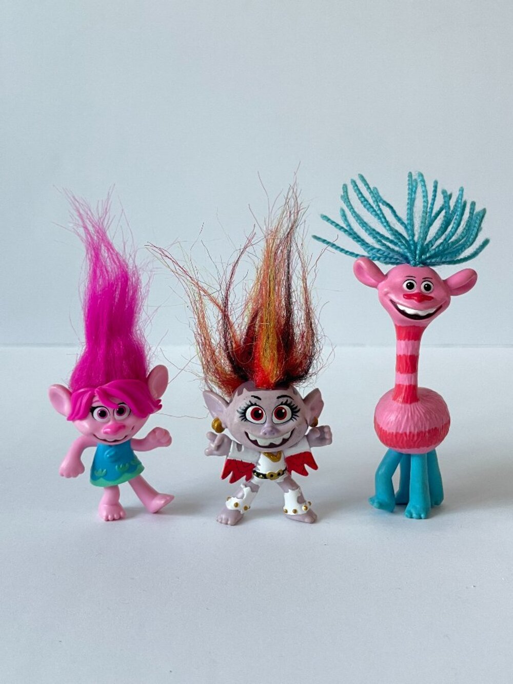 Set Of 3 Cooper Troll DreamWorks Trolls World Tour 4” Figure PVC Toy Replacement